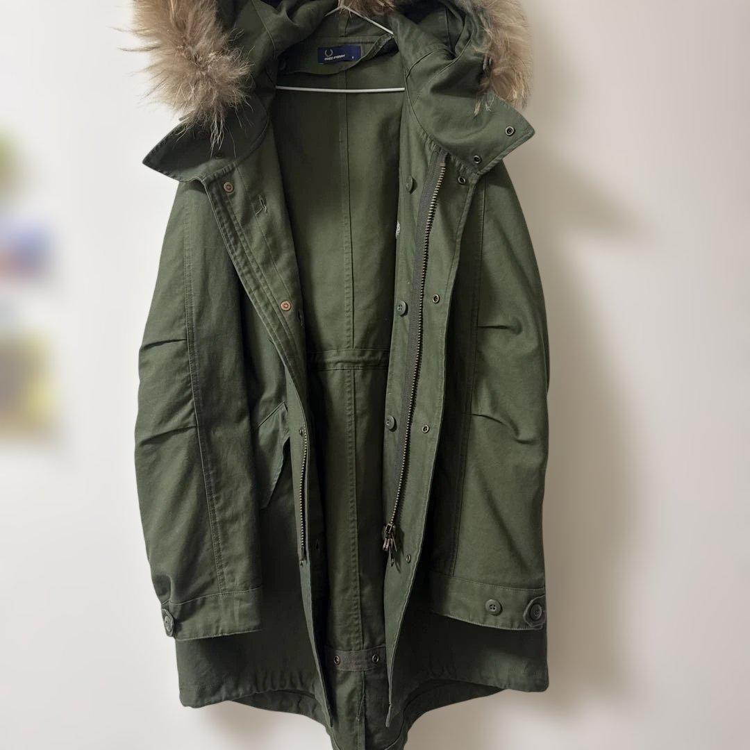 FREDPERRY S 3way モッズコート　オリーブ　キルトインナー