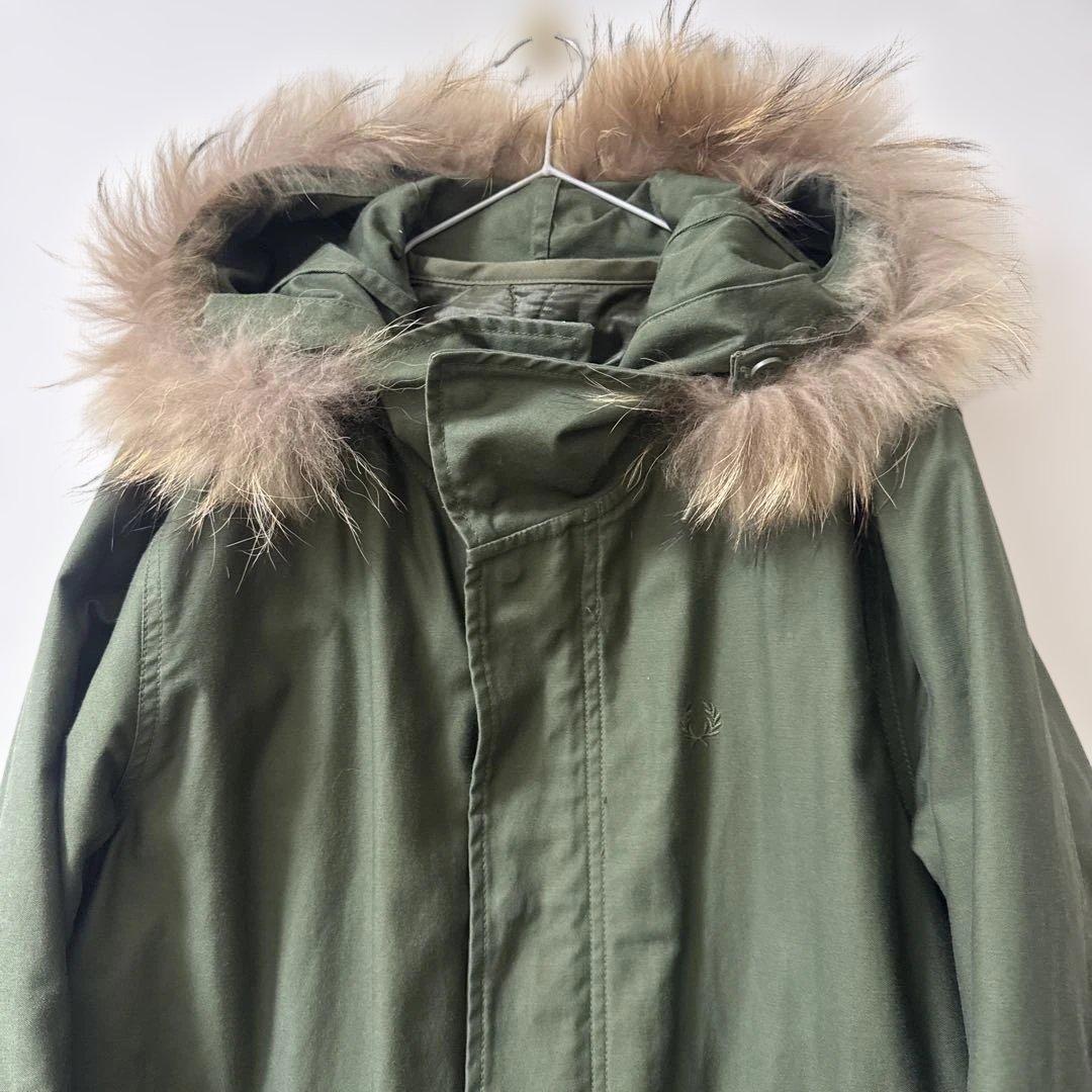 FREDPERRY S 3way モッズコート　オリーブ　キルトインナー