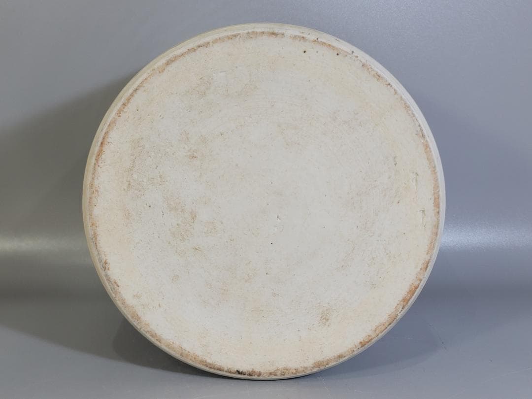 中国 青花 武人紋 紙 筆筒 時代物 古美術 DT442