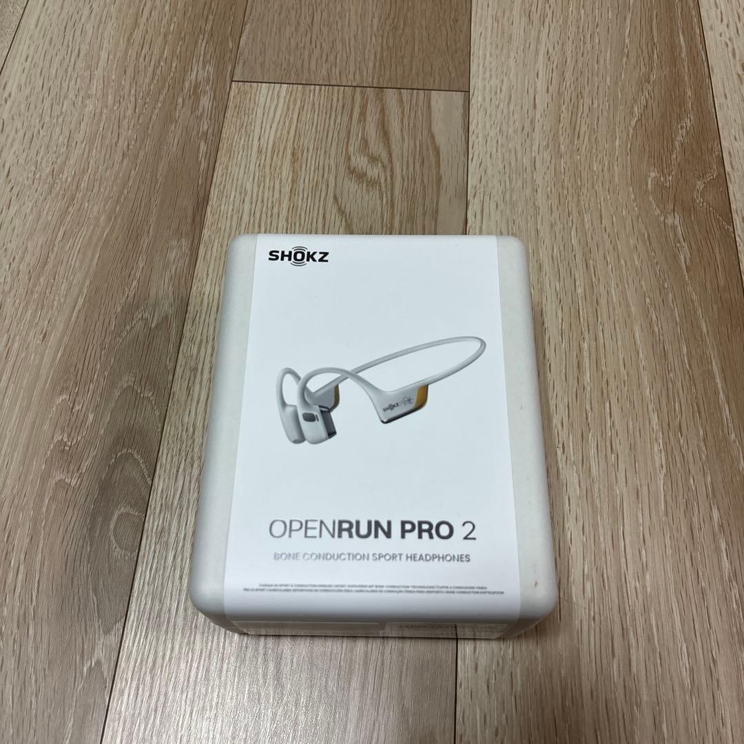 【値下げ】新品Shokz OpenRun Pro 2骨伝導イヤホン 大迫傑モデル