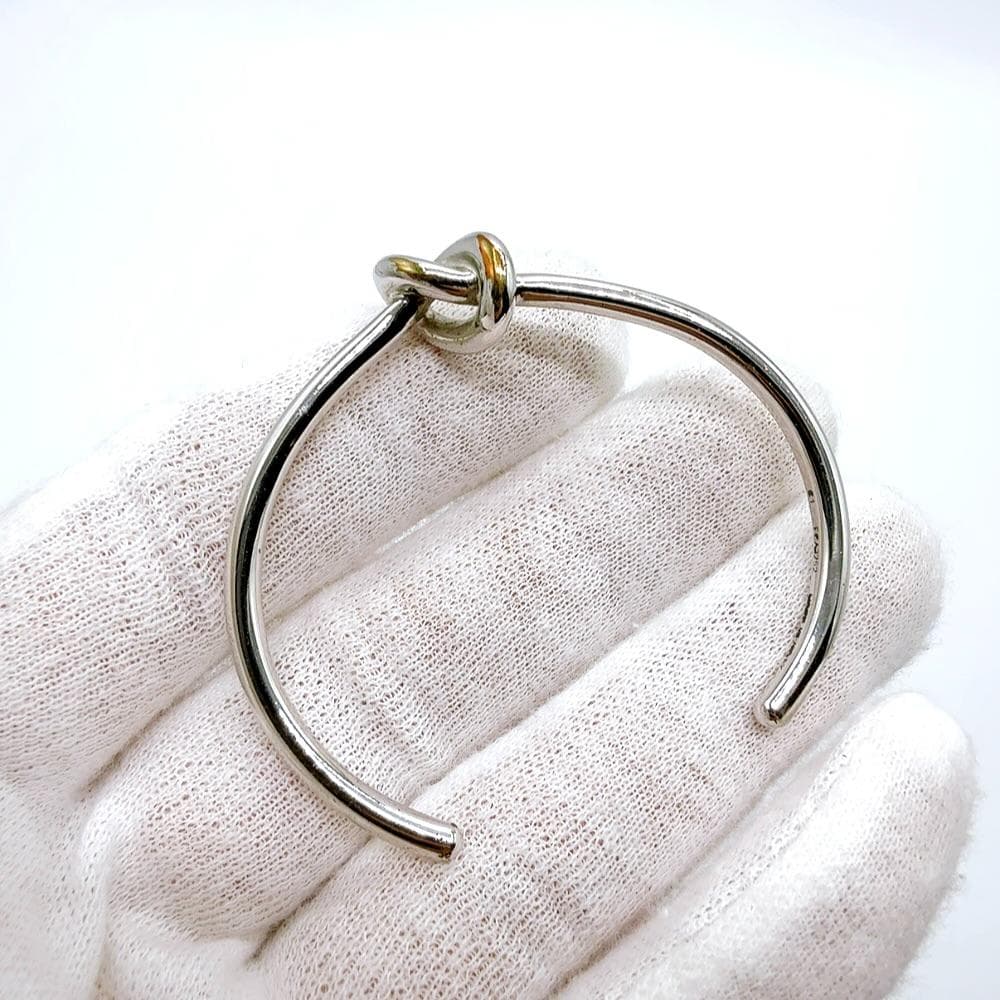 ◇セリーヌ◇メタル/ノット/バングル/ブレスレット/ブランド/シルバー