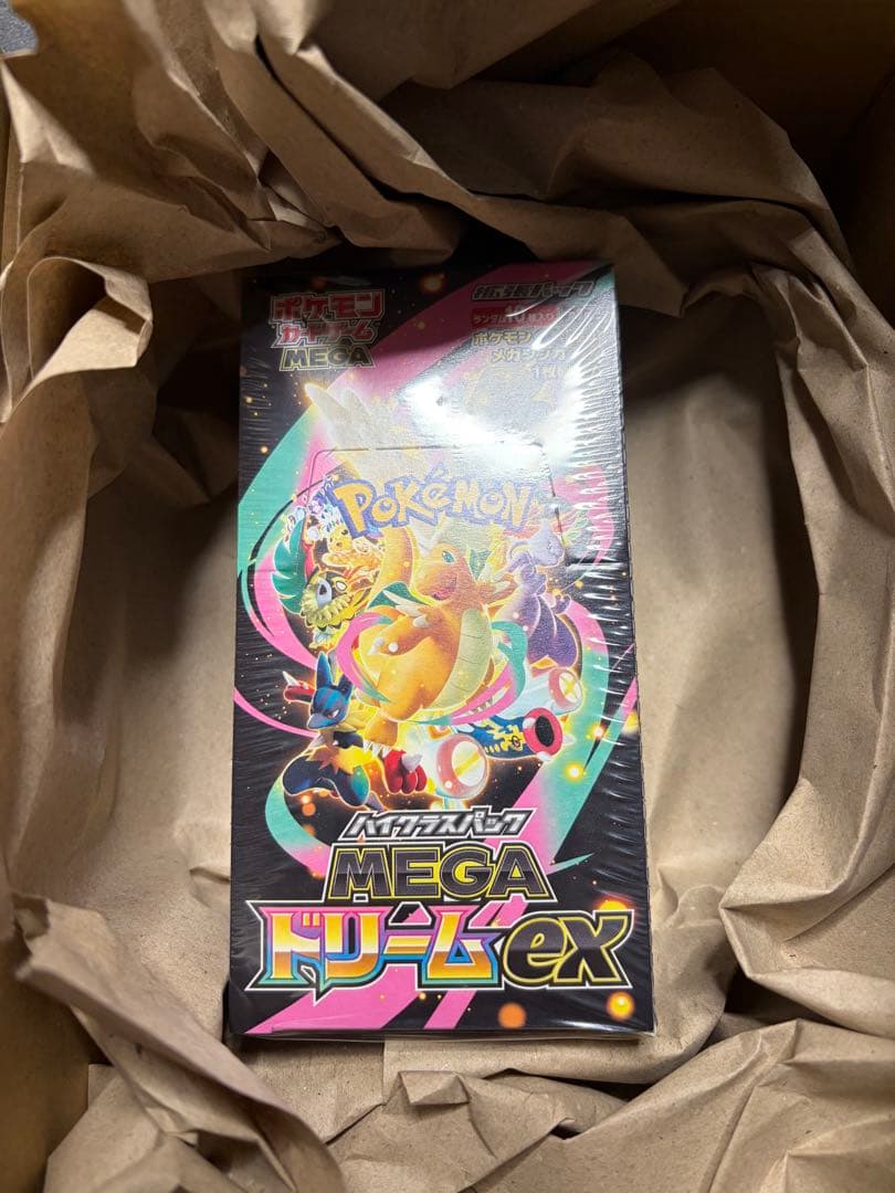 ポケモンカードMEGA ハイクラスパック ドリーム ex BOX（シュリンク付）