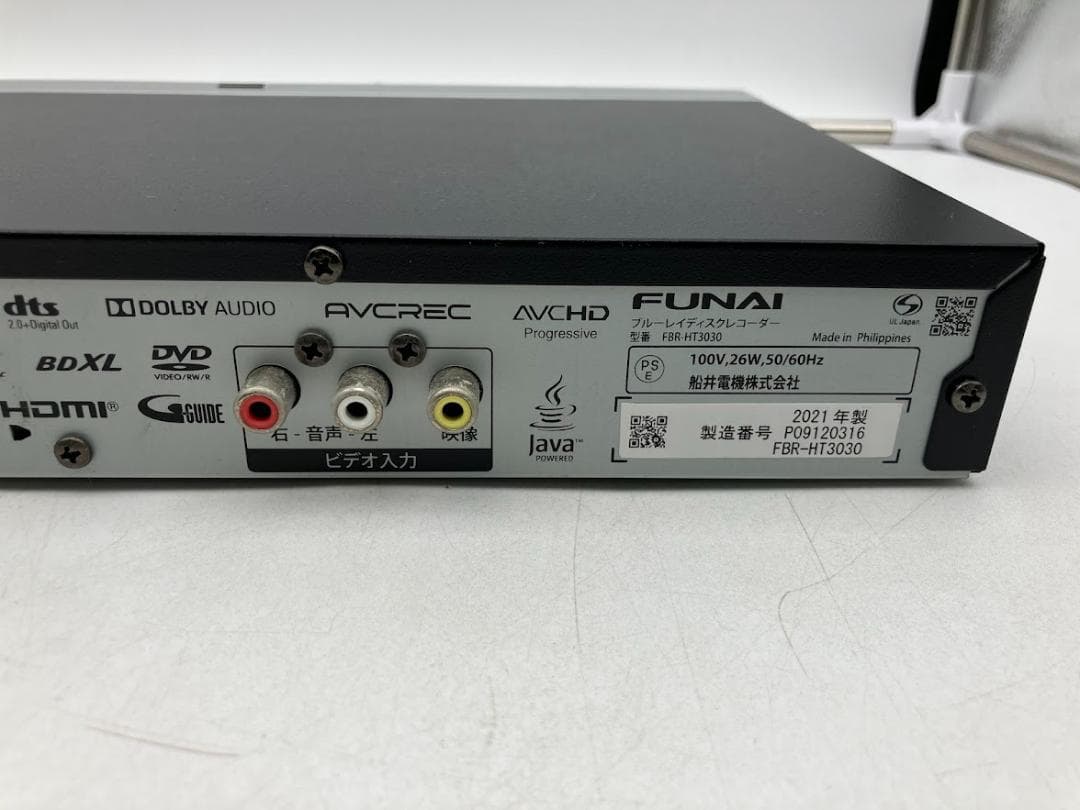 FUNAI ブルーレイレコーダー FBR-HT3030