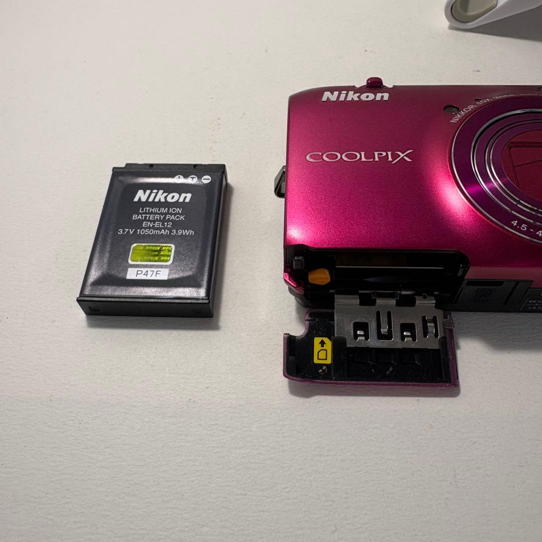 【美品】Nikon COOLPIX S6300 ピンク　クールピクス