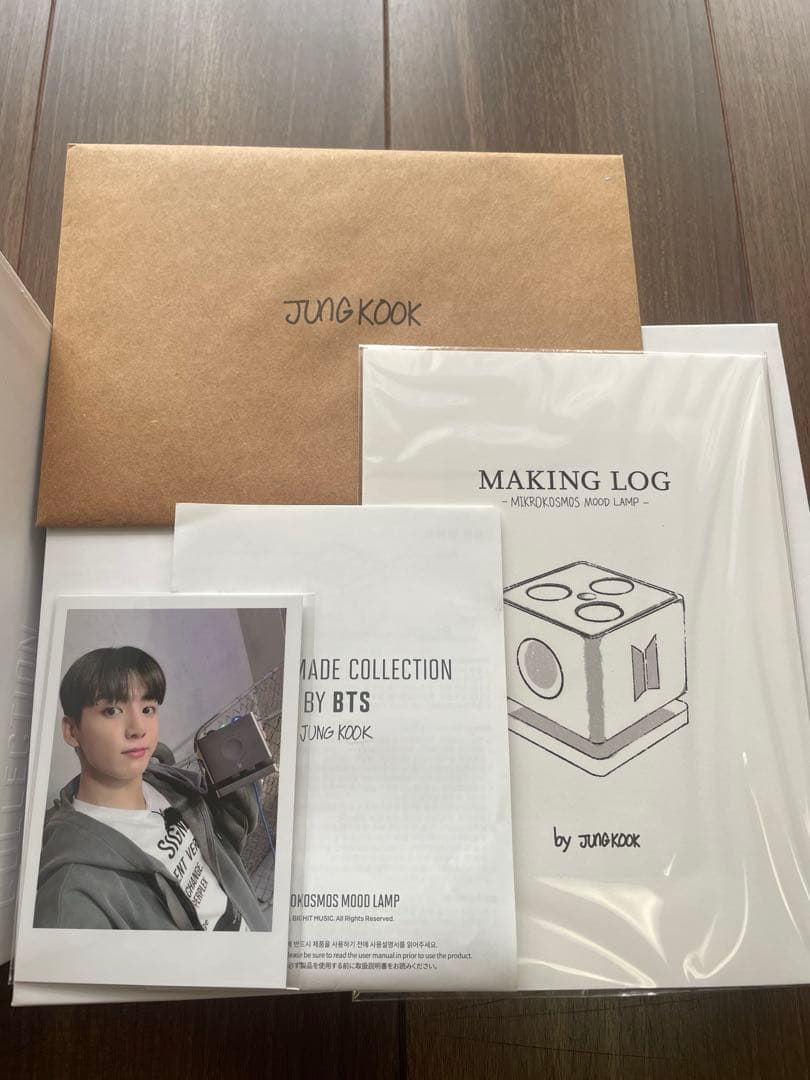 BTS JUNGKOOK アーティストメイド ムードランプ スピーカー　美品