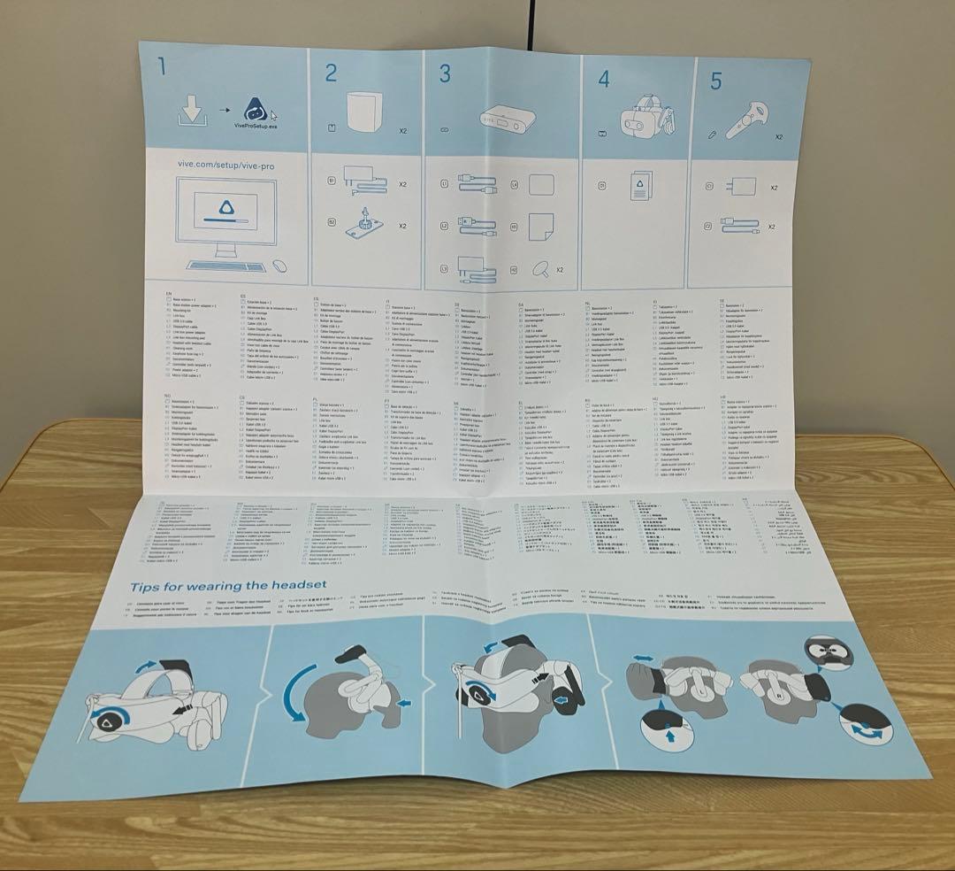 HTC VIVE PRO（ベースステーション2.0×2）　フルセット