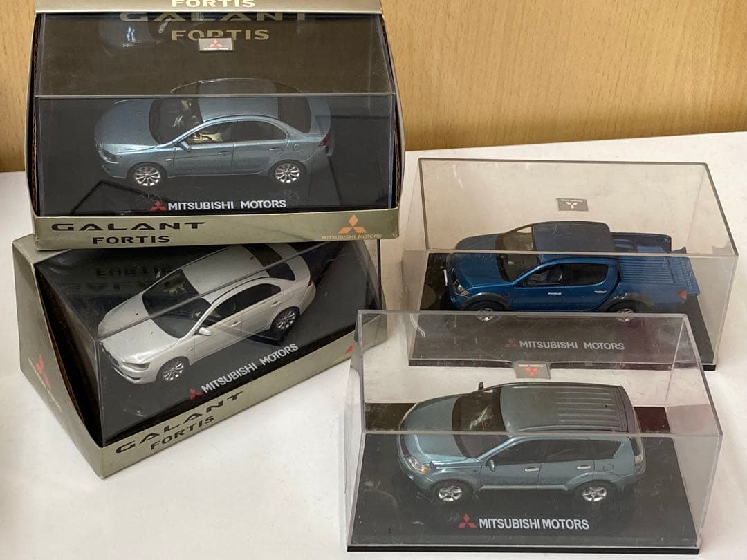 カーフィギュア　三菱　4体まとめ