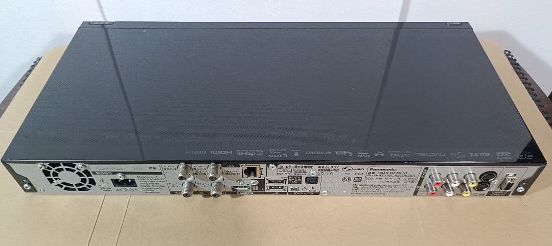 Panasonic DMR-BZT810 ブルーレイレコーダー（HDD 3TB）