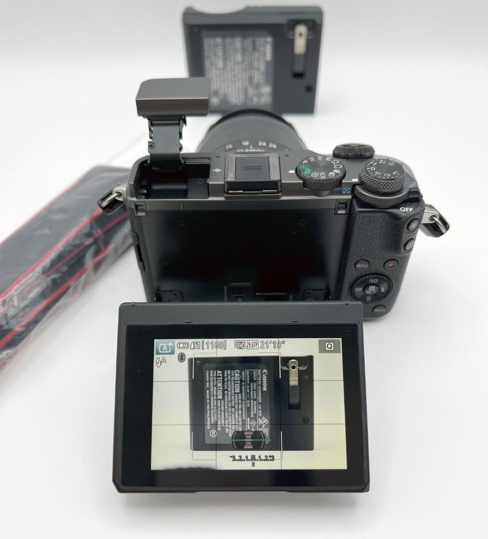 付属品 Canon EOS M6 レンズセット EF-M 15-45mm 元箱