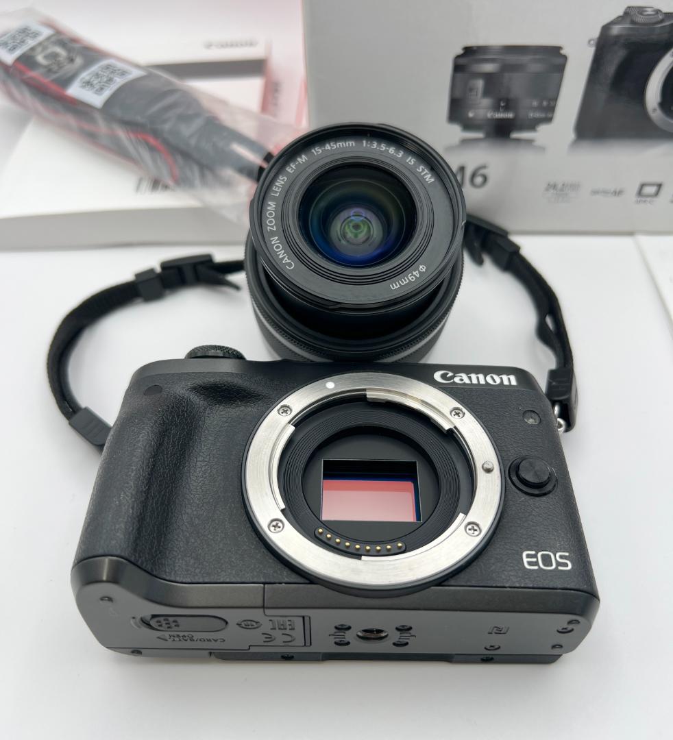 付属品 Canon EOS M6 レンズセット EF-M 15-45mm 元箱