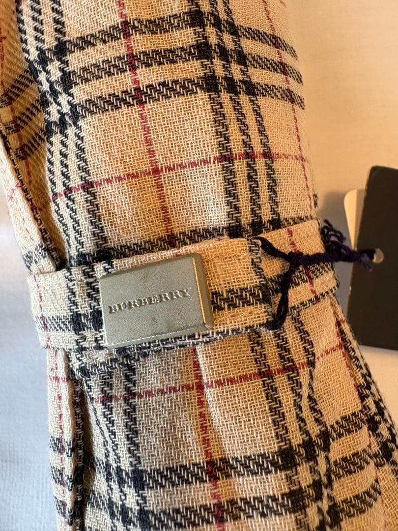 BURBERRY チェック柄 折りたたみ傘
