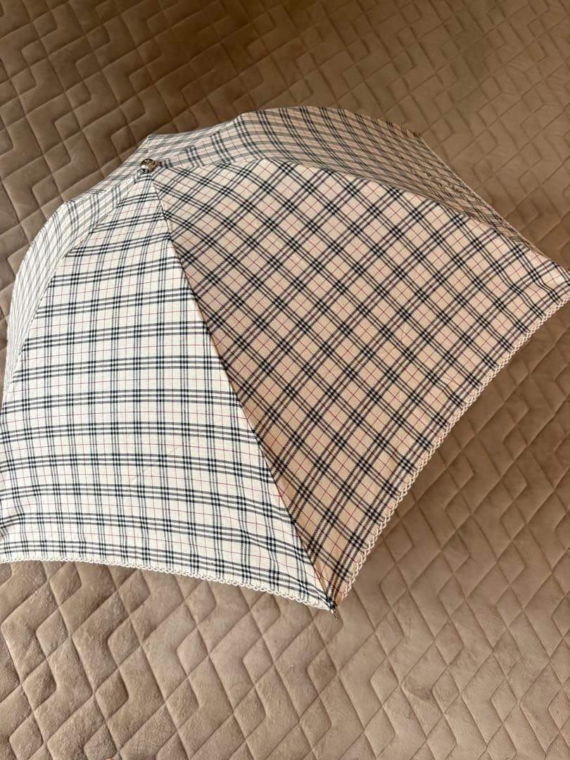 BURBERRY チェック柄 折りたたみ傘