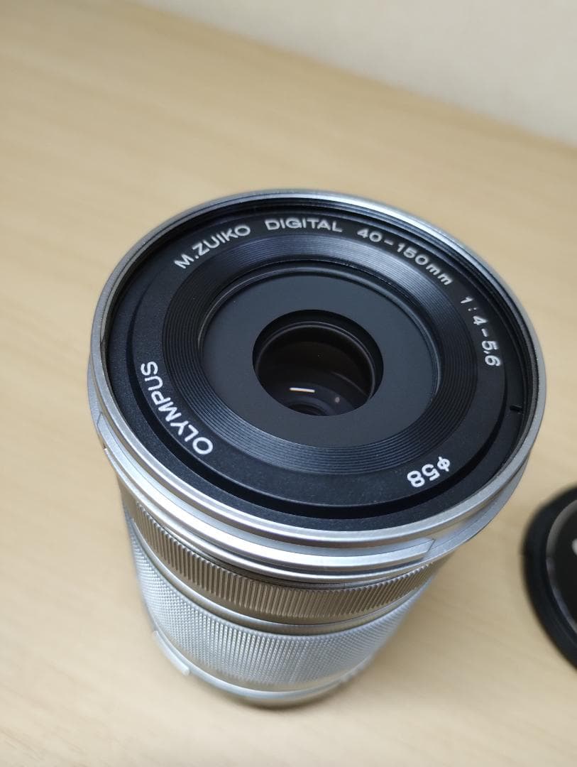 ✨美品✨ OLYMPUS M.ZUIKO 40-150mm シルバー 望遠レンズ
