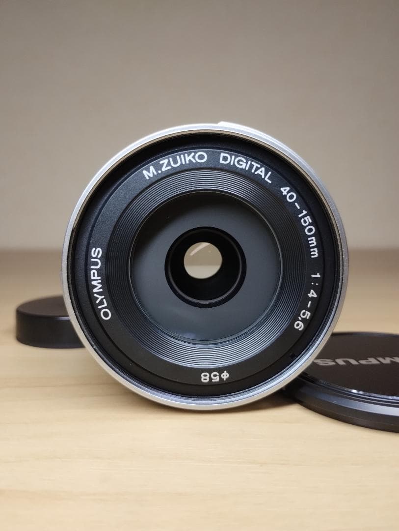 ✨美品✨ OLYMPUS M.ZUIKO 40-150mm シルバー 望遠レンズ