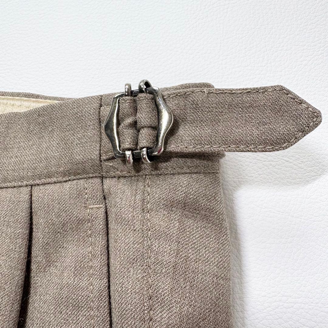 極美品✨GTA ジーティーアー HERRICK エリック ウールスラックス 42