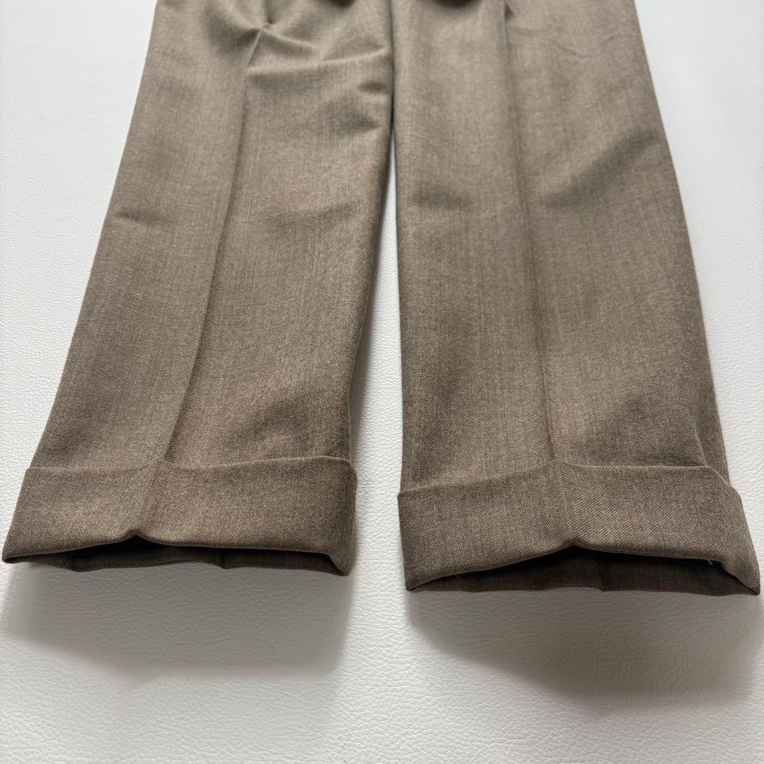 極美品✨GTA ジーティーアー HERRICK エリック ウールスラックス 42