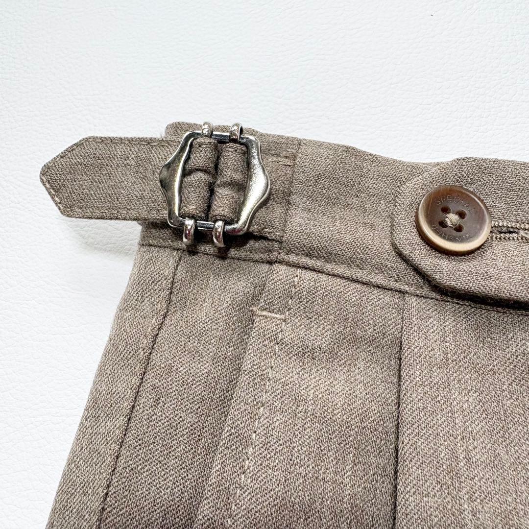 極美品✨GTA ジーティーアー HERRICK エリック ウールスラックス 42