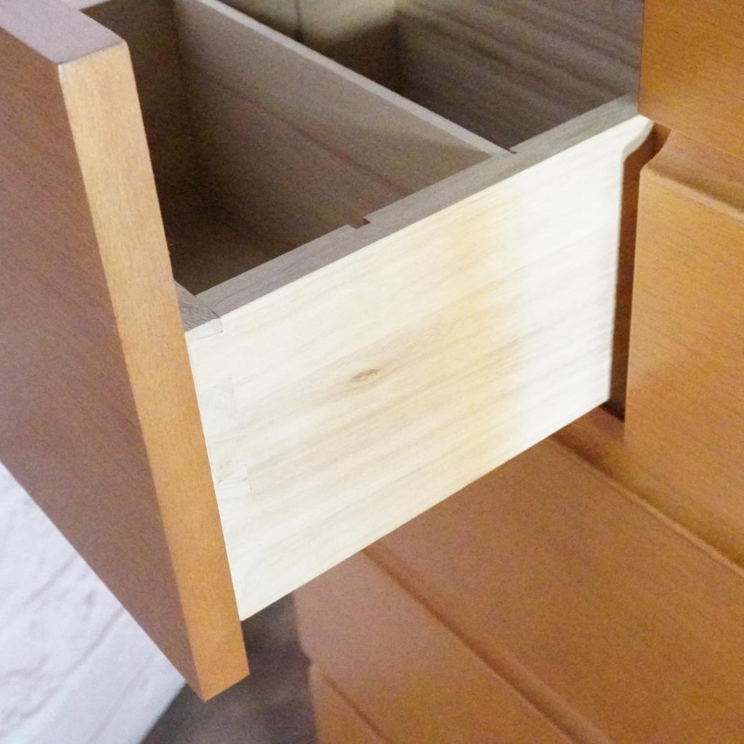 展示品 カリモク ハイチェスト 箪笥 ドロアー アクセサリー収納 大容量