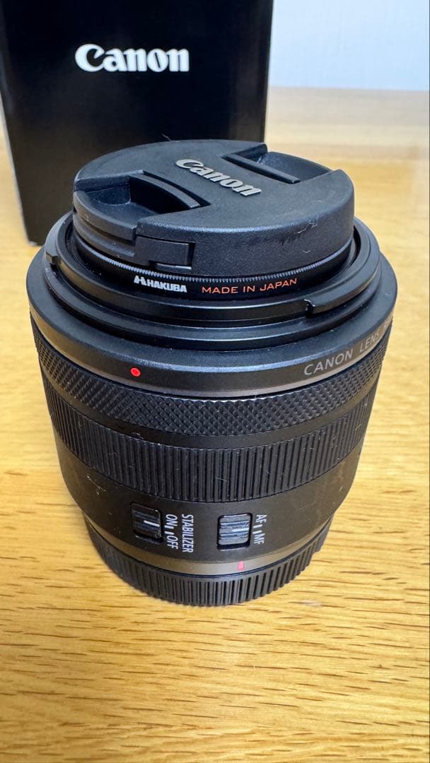 【極美品】Canon RF24mm F1.8 フィルター付 防湿庫　保存状態◎