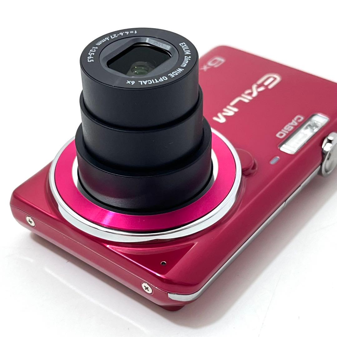 て03【美品】カシオ EX-Z770 エクシリム ピンク デジタルカメラ