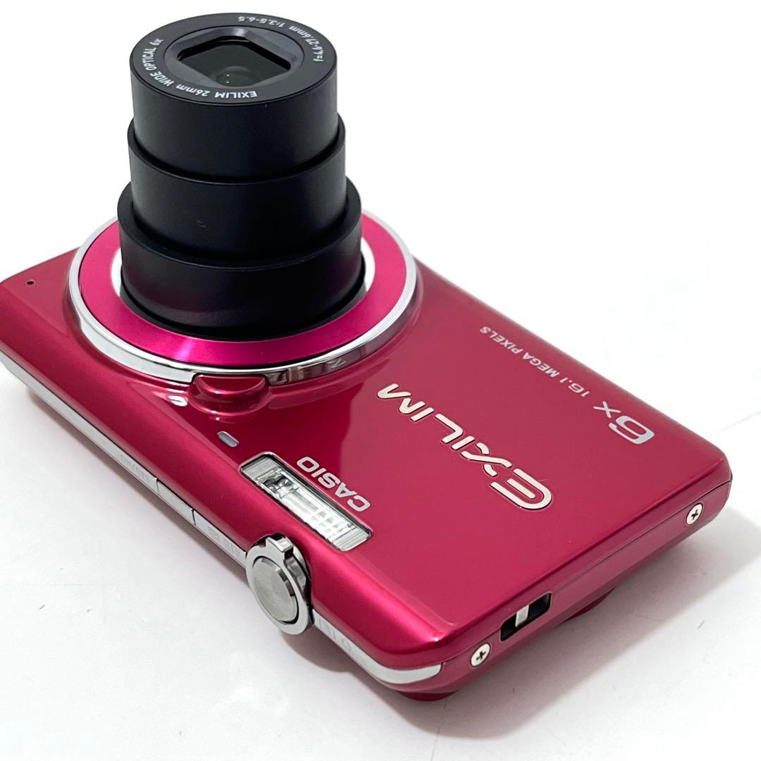 て03【美品】カシオ EX-Z770 エクシリム ピンク デジタルカメラ