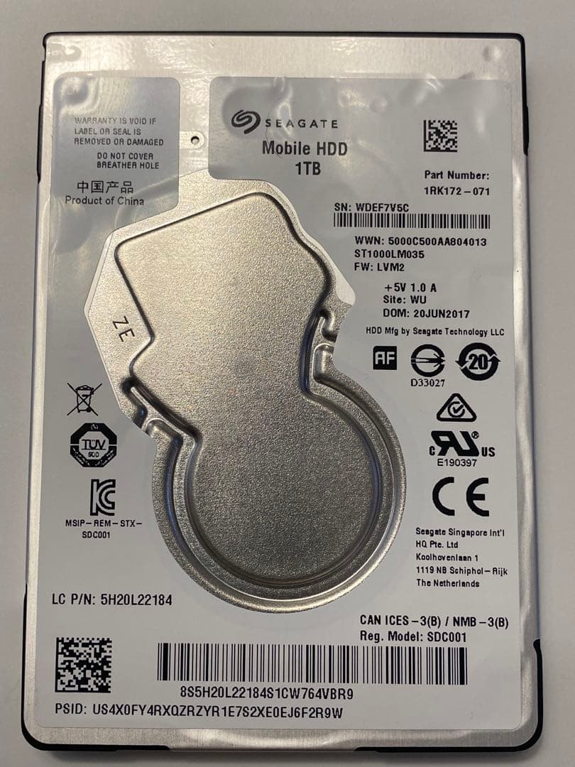 外付けハードディスク・ドライブ WD Black 1TB HDD 6Gb/s mix 13TB (1TBx13)