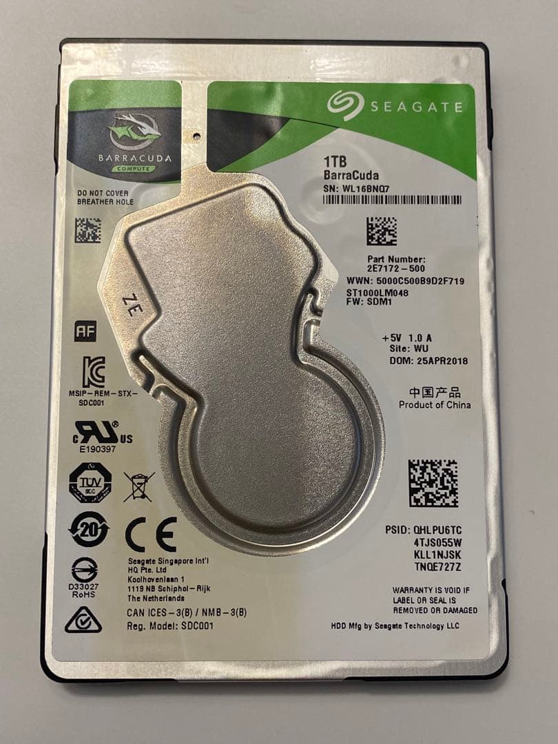 外付けハードディスク・ドライブ WD Black 1TB HDD 6Gb/s mix 13TB (1TBx13)