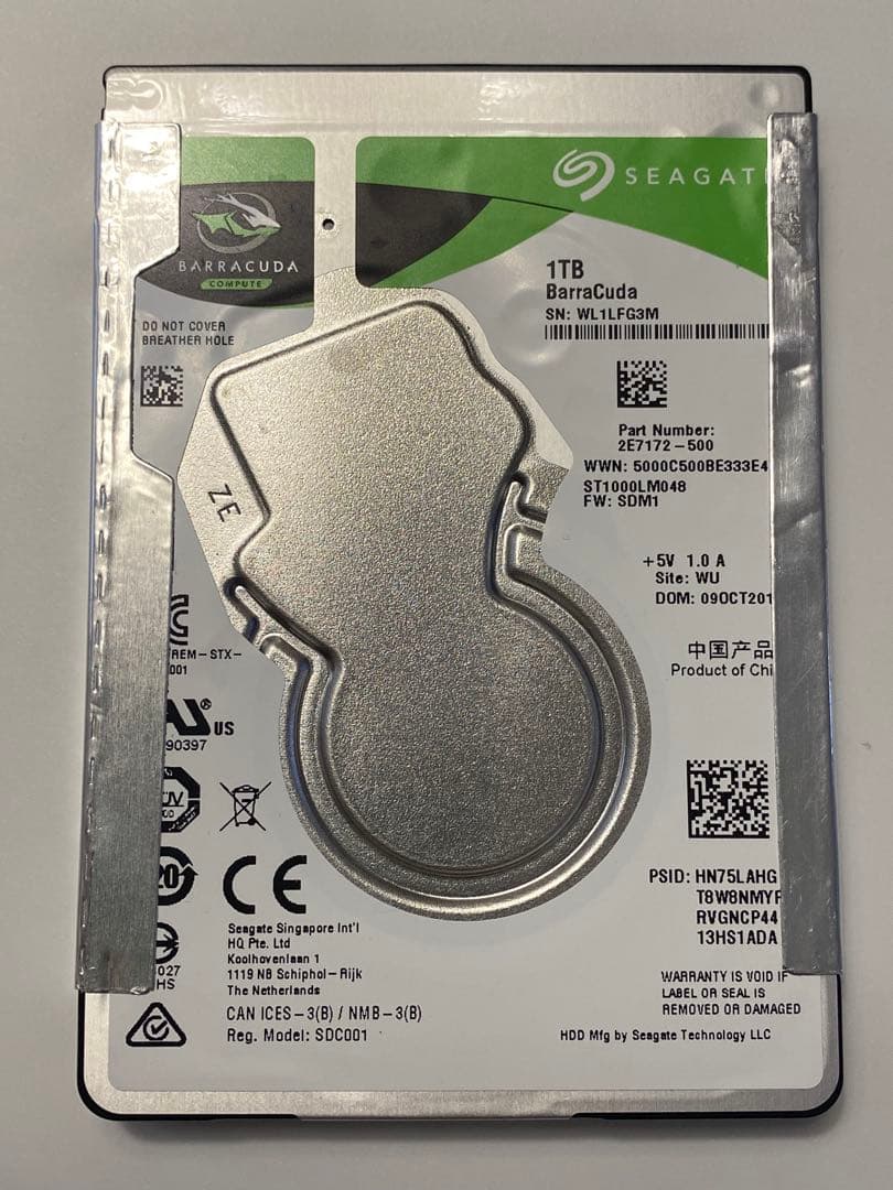 外付けハードディスク・ドライブ WD Black 1TB HDD 6Gb/s mix 13TB (1TBx13)