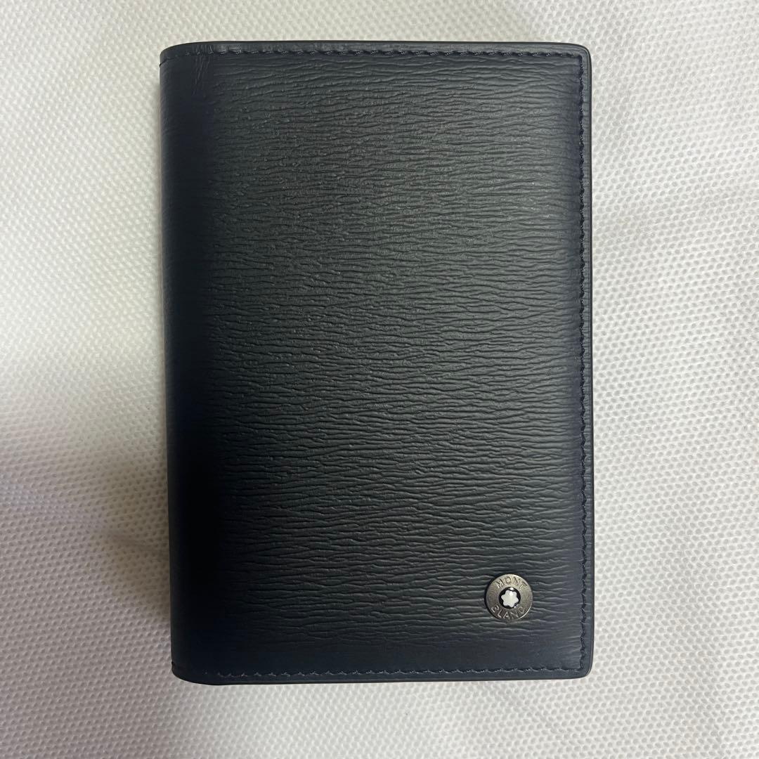 MONTBLANC 黒 レザー モンブラン　名刺入れ　美品