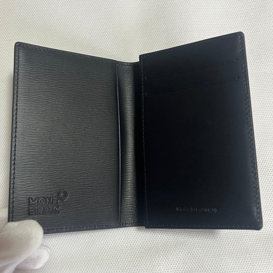 MONTBLANC 黒 レザー モンブラン　名刺入れ　美品