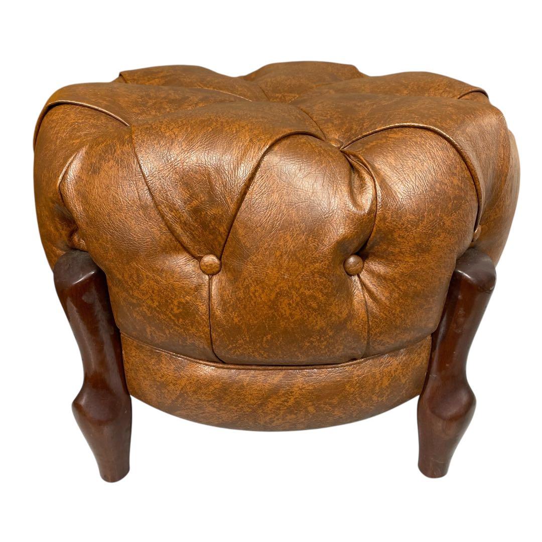 【美品】マルニ木工 ベルサイユ オットマン ブラウン