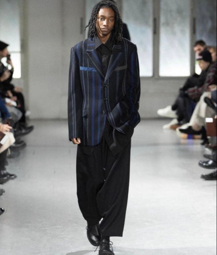 23AW Yohji Yamamoto 内股ドレープパンツ LOOK30