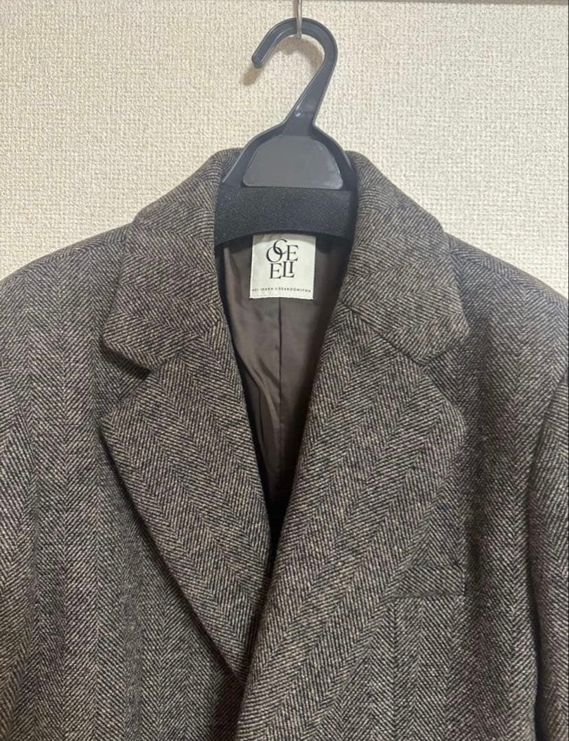 【完売品】伊原葵　シールームリン　オーバーショルダーテーラードジャケット　　S