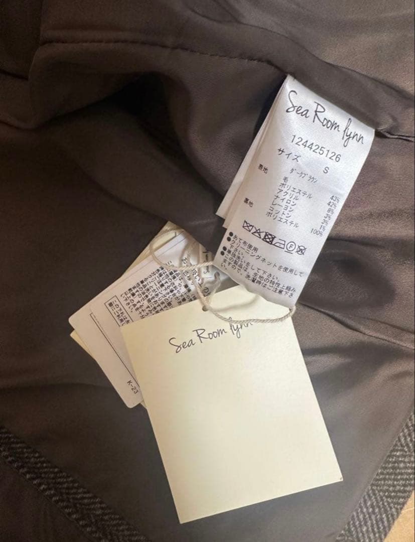 【完売品】伊原葵　シールームリン　オーバーショルダーテーラードジャケット　　S