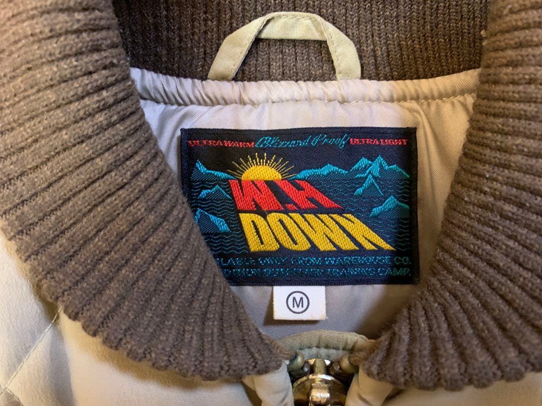 ウエアハウス　ダウンジャケット　Mサイズ