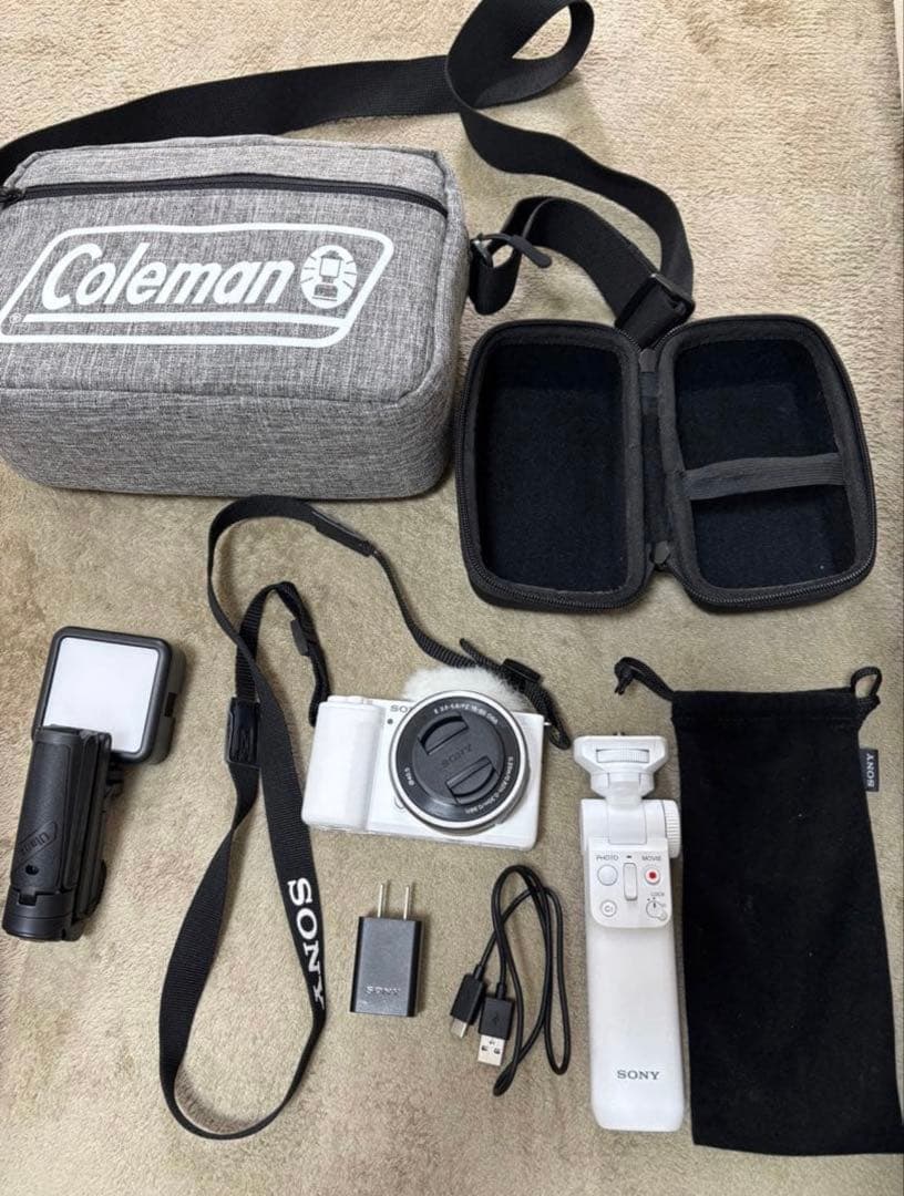 SONY VLOGCAM ZV-E10 ホワイト