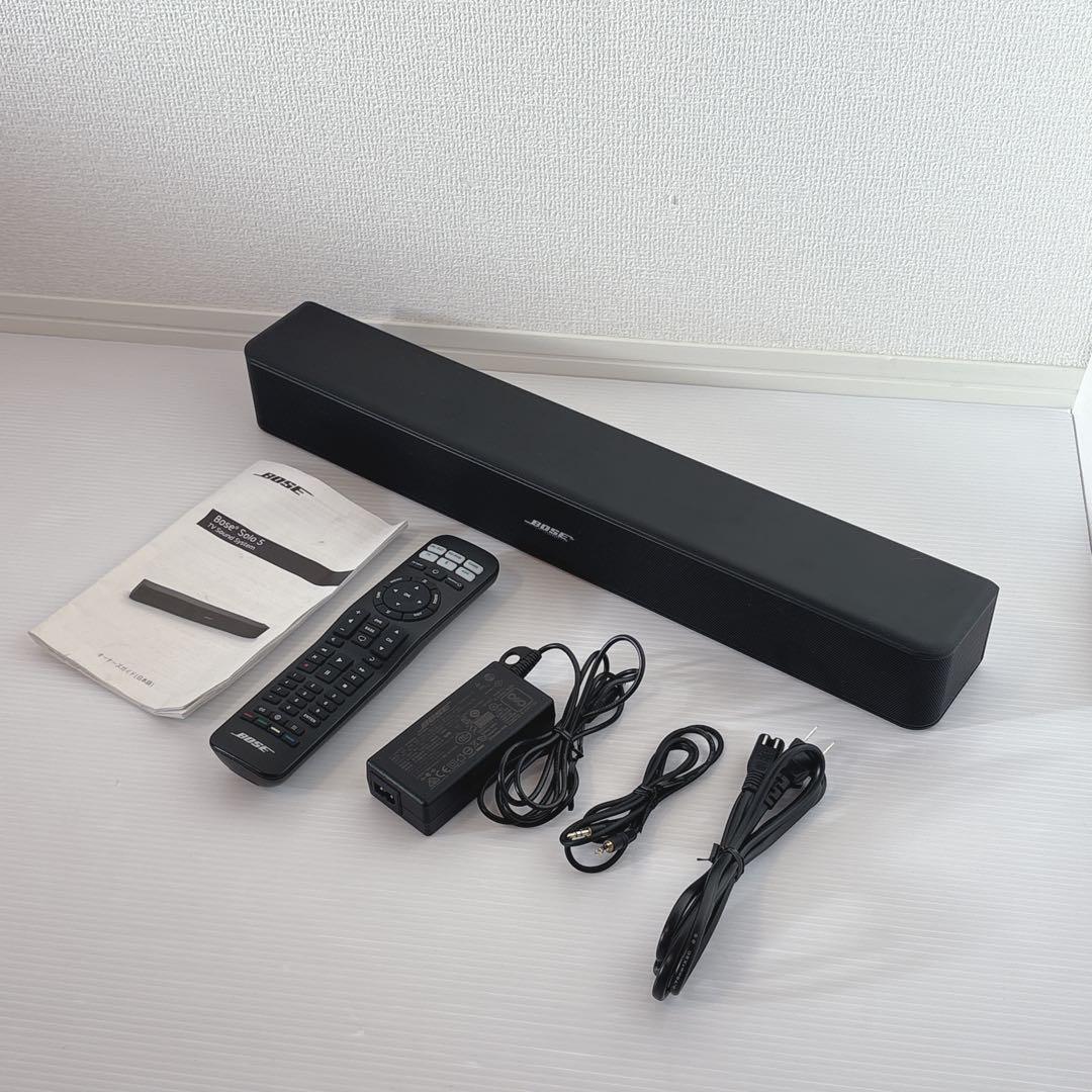 【美品】 動作品 BOSE サウンドバー Solo 5 418775