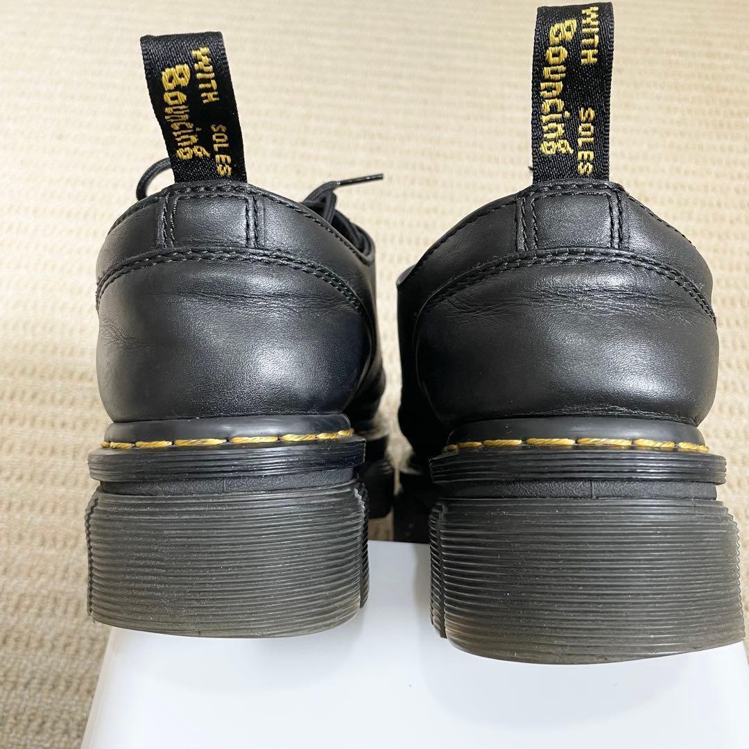 Uk7 ドクターマーチン Audrick 3ホール シューズ 革靴 黒