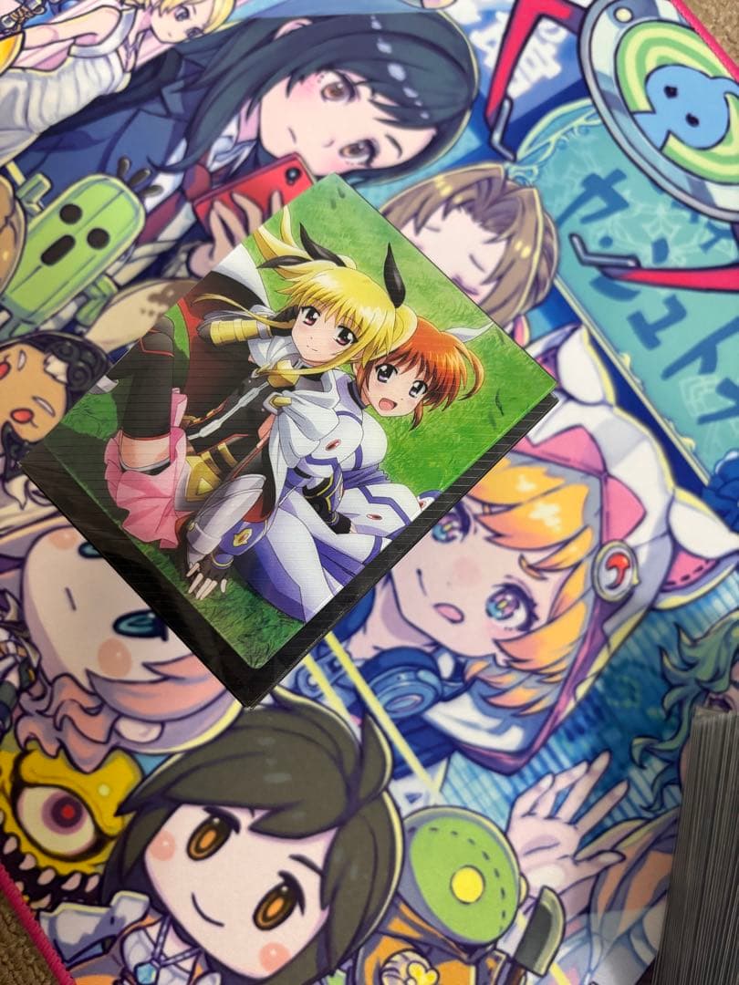 ヴァイス リリカル なのは　フルホイル　デッキ　サプライ付き　最終値下げ！