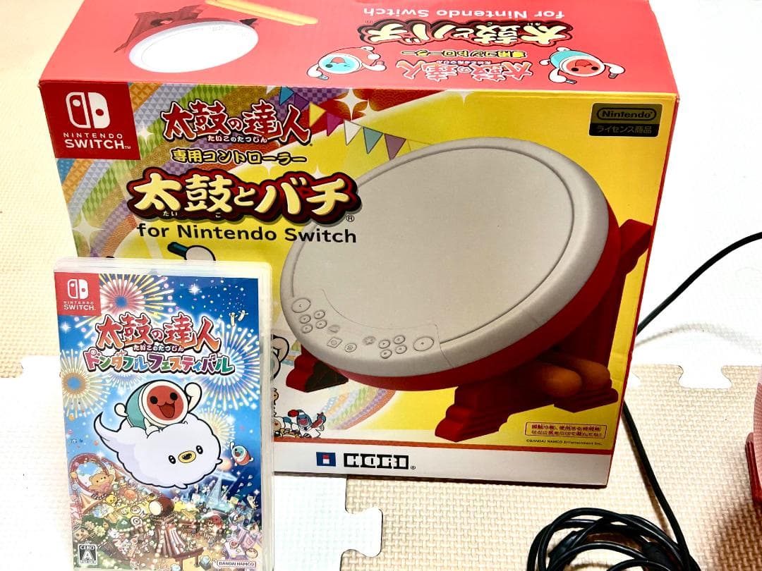 【中古】太鼓の達人ソフト+専用コントローラー