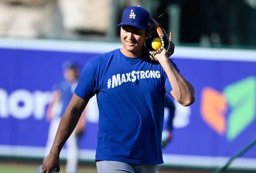 海外M：MAX STRONG マックスストロング Tシャツ フリーマン、大谷翔平