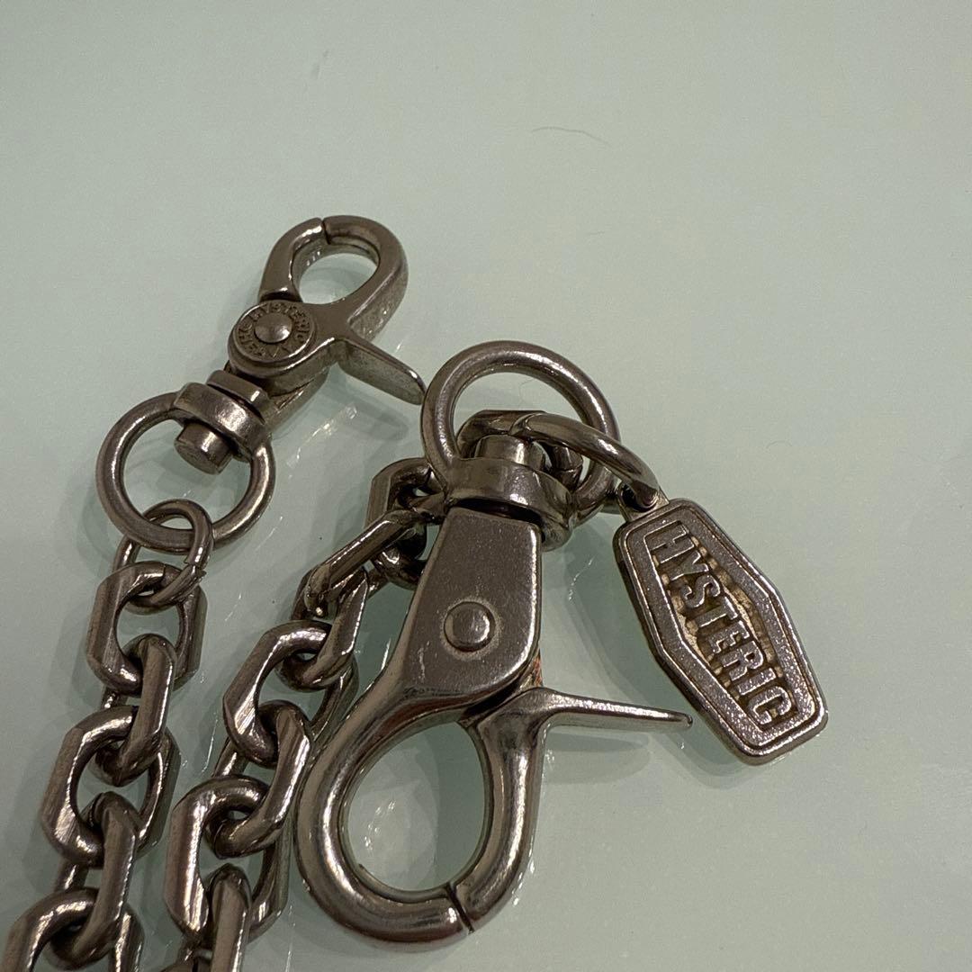 ヒステリックグラマー　ウォレットチェーン シルバー