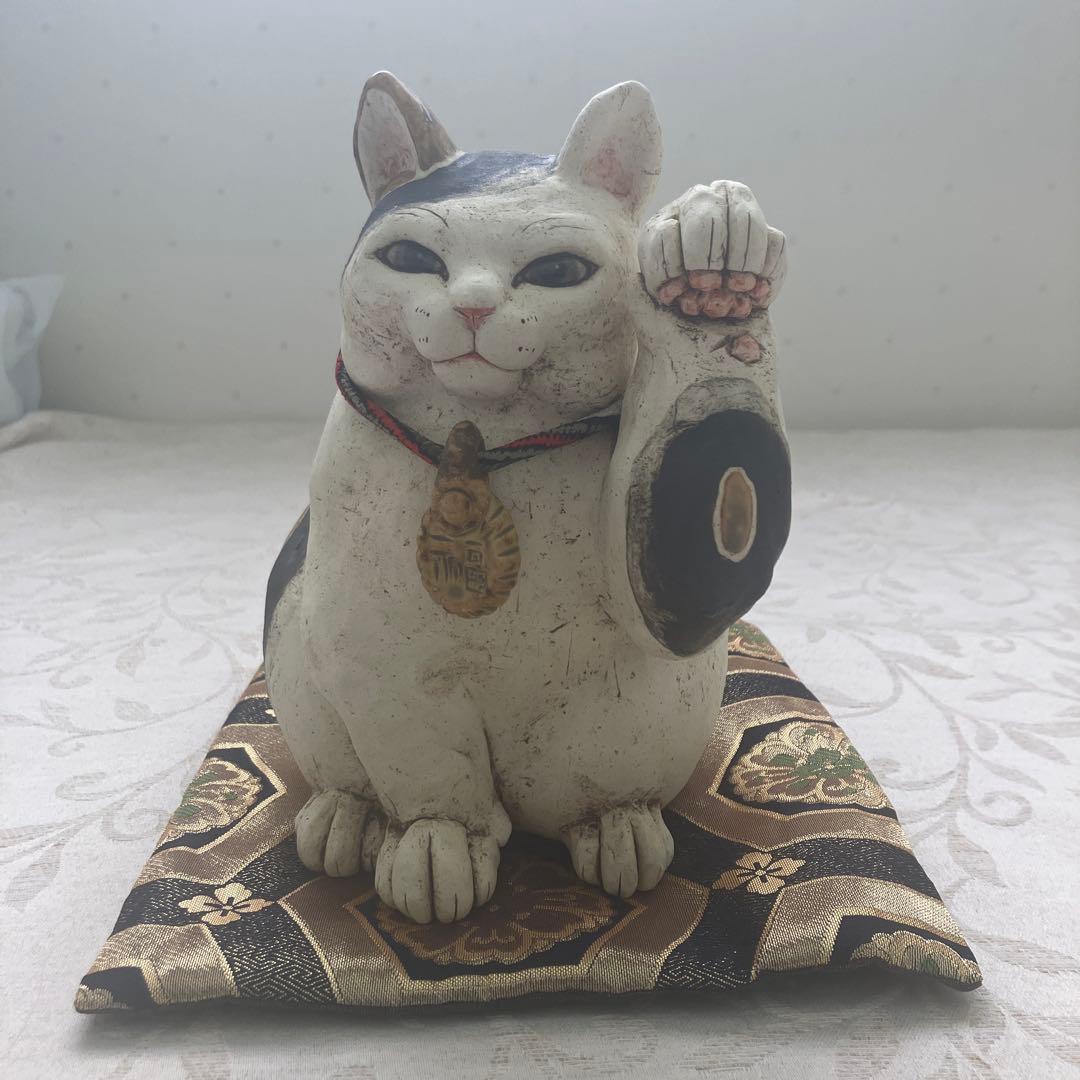 吉田一也　福猫　二匹