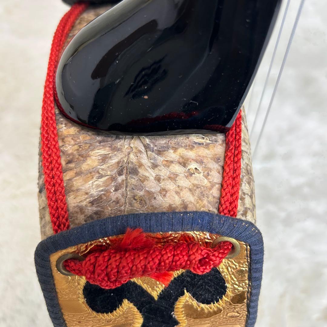 沖縄三線 三味線 へび皮 蛇皮 蛇革　琉球　1枚張り