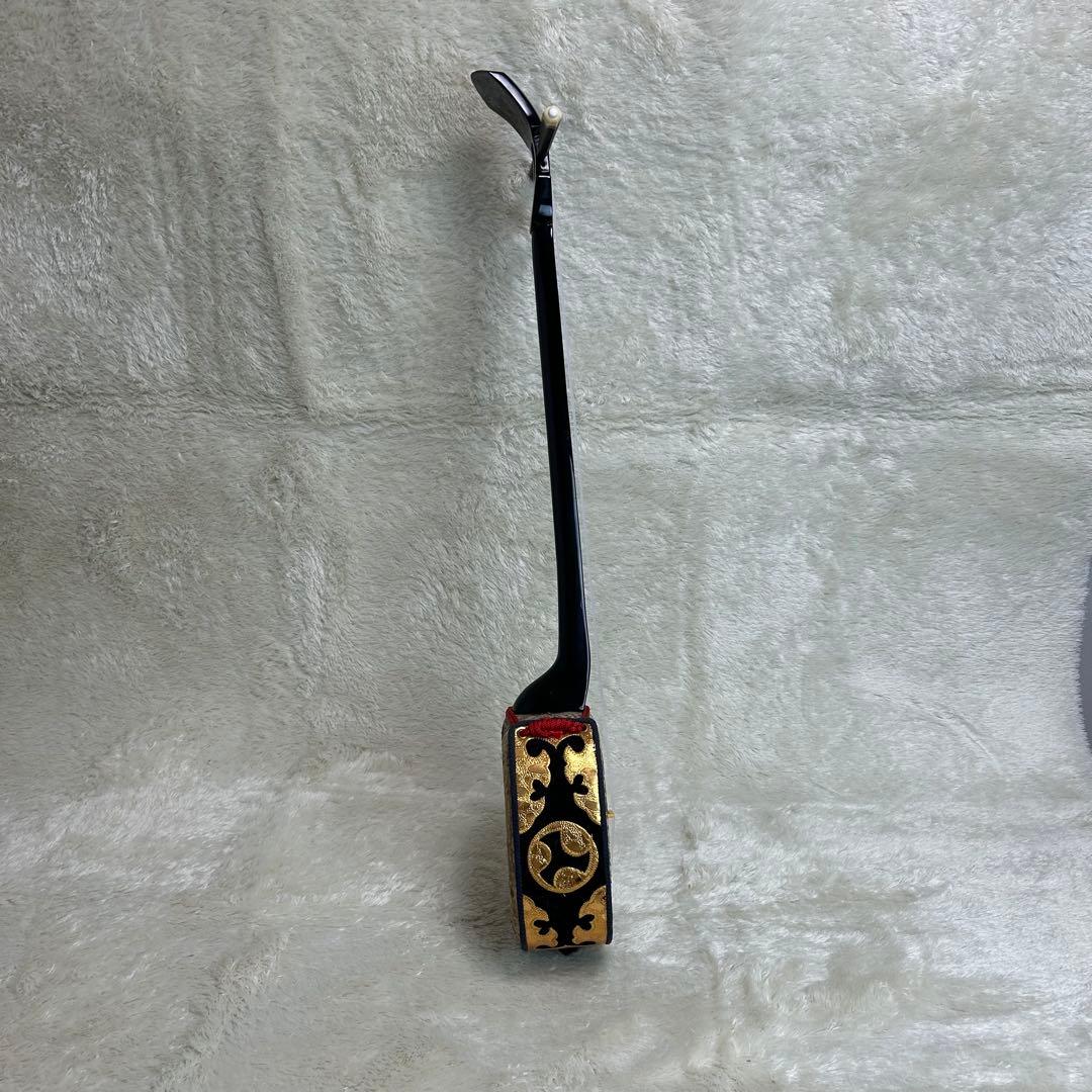 沖縄三線 三味線 へび皮 蛇皮 蛇革　琉球　1枚張り