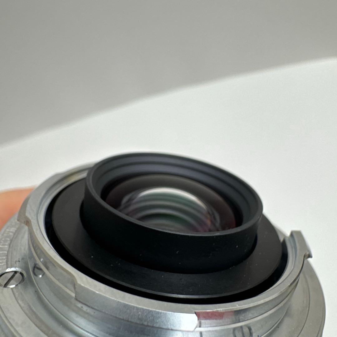 COLOR-SKOPAR 50mm F2.2 保護フィルター付き