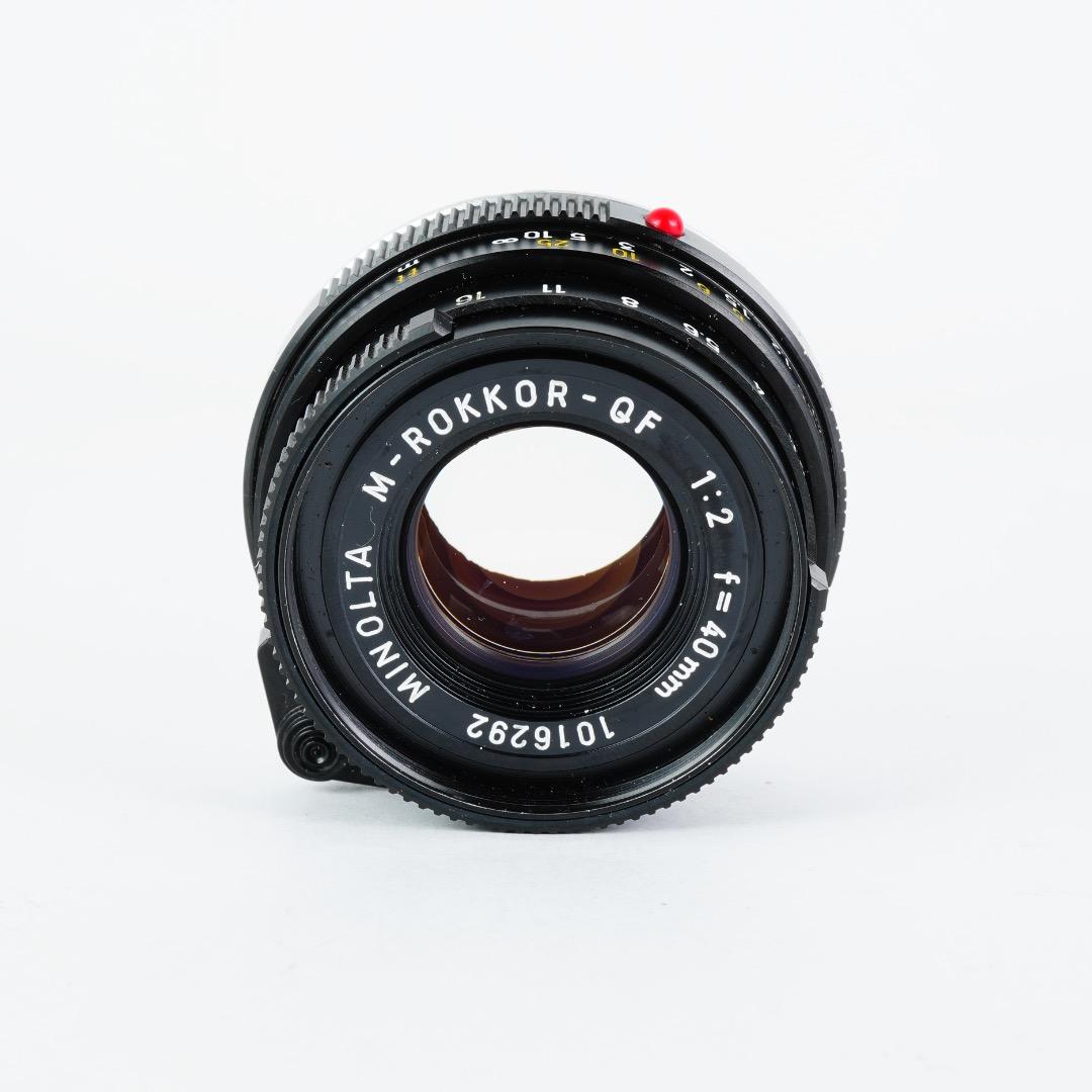 【ライカ】動作◎ Minolta M-ROKKOR 40mm F2 292
