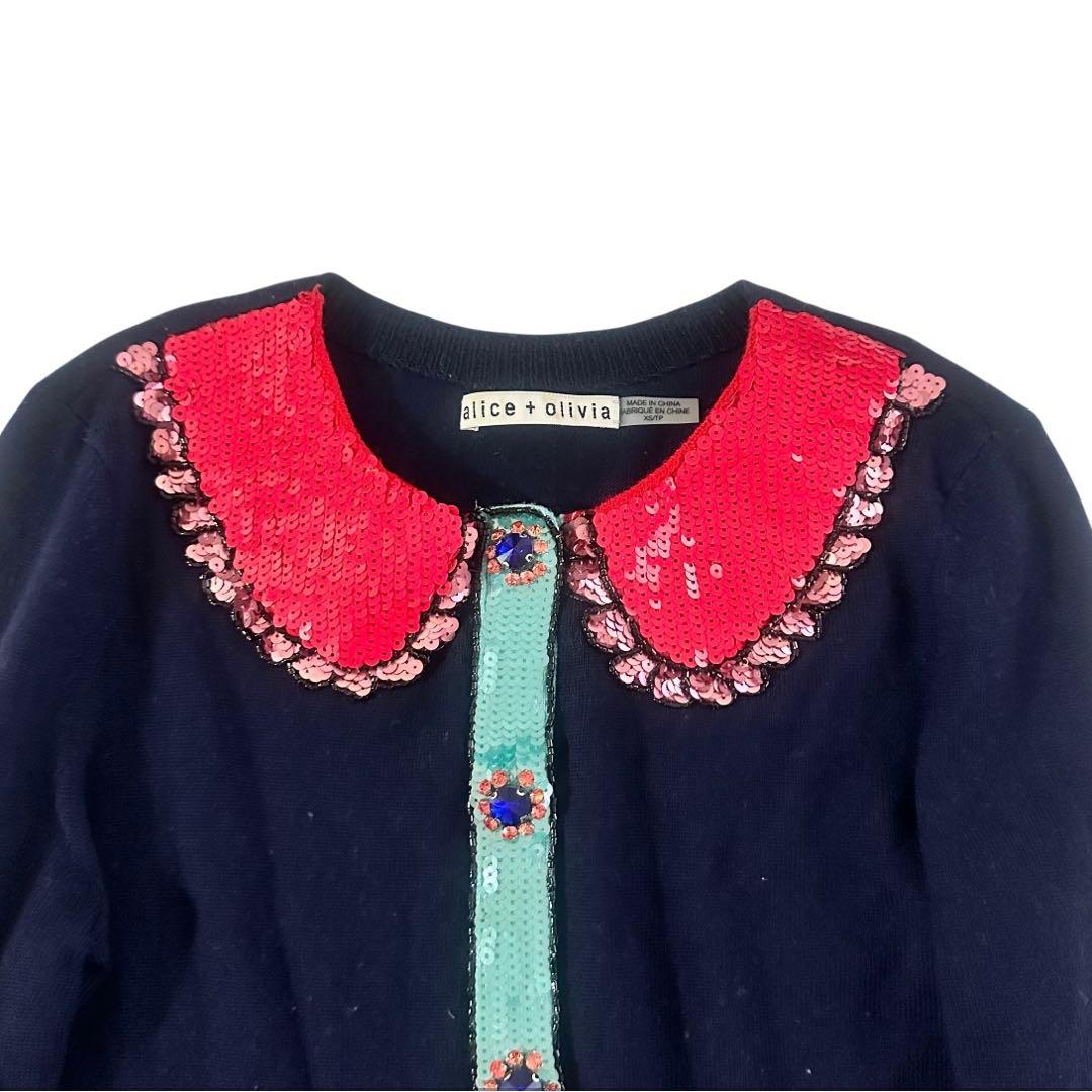 alice+olivia アリスオリビア　カーディガンXS
