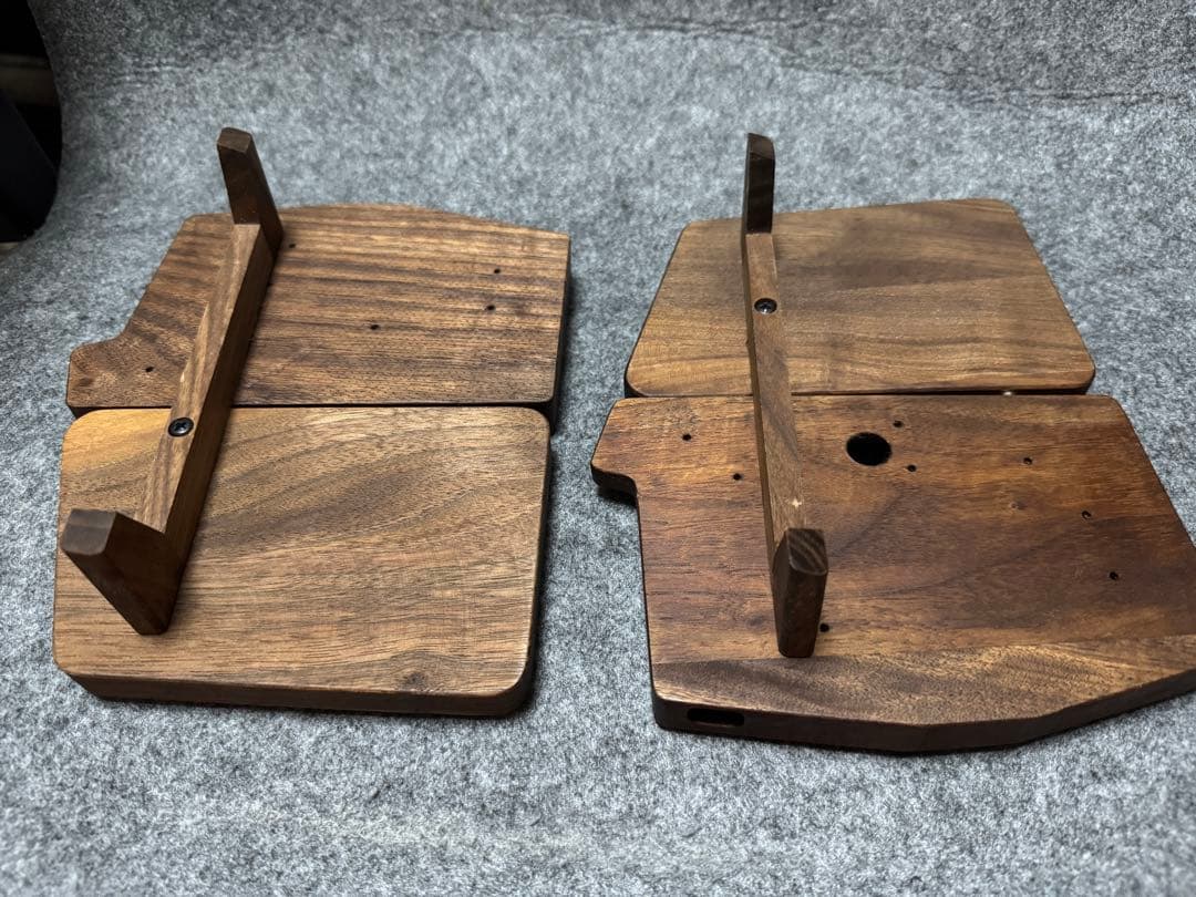 Keyball44 木製ケース テンティングレッグ付き