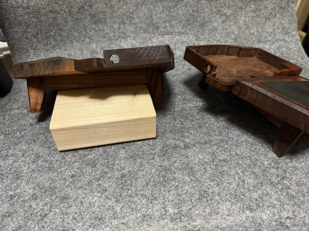 Keyball44 木製ケース テンティングレッグ付き